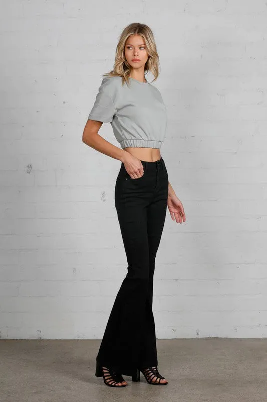 WOMEN'S WIDER PREMIUM FLARE JEANS