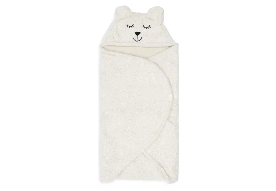 Wrap Blanket Bear Boucle - oatmeal