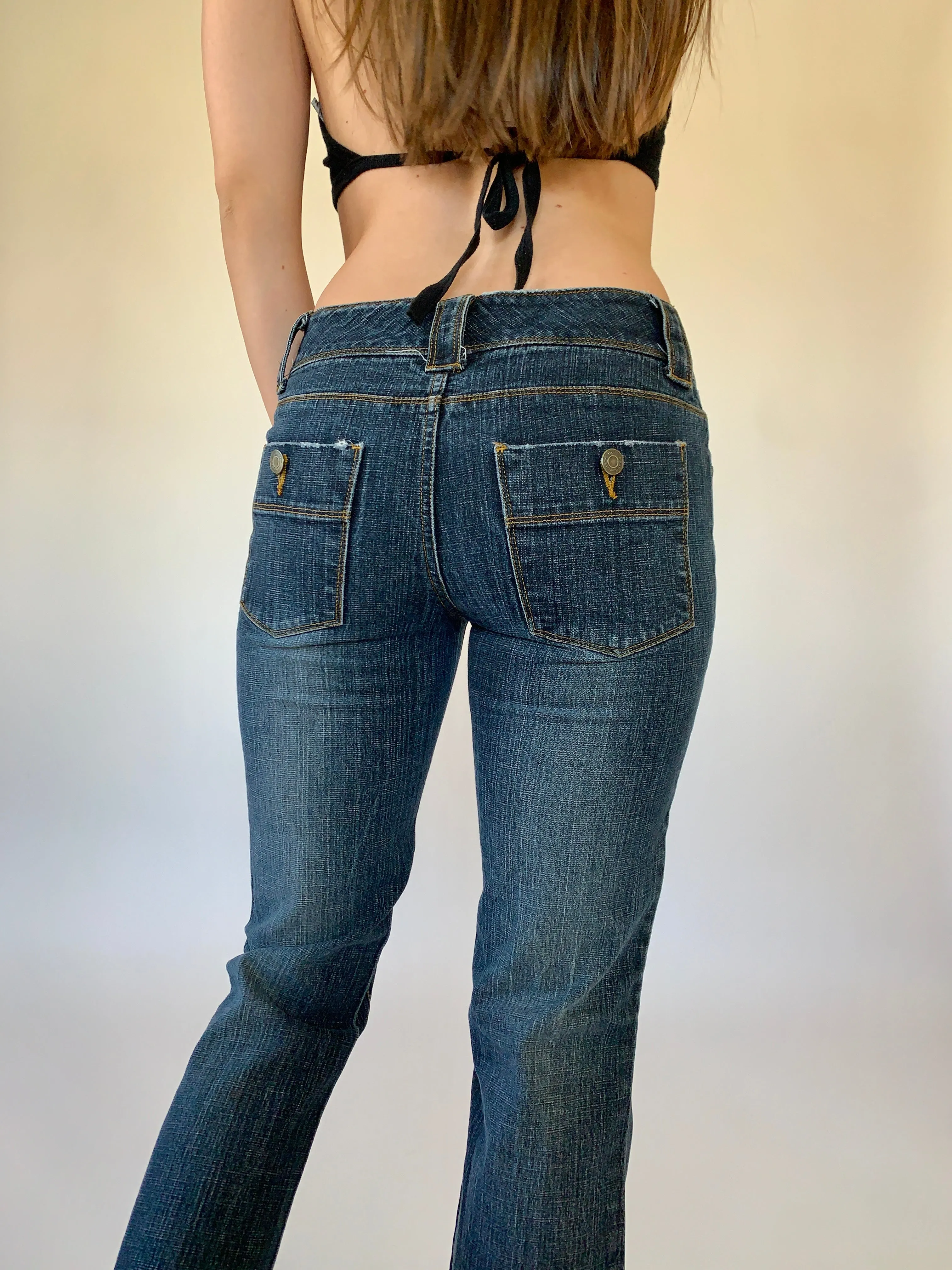 Y2K Belted Jeans