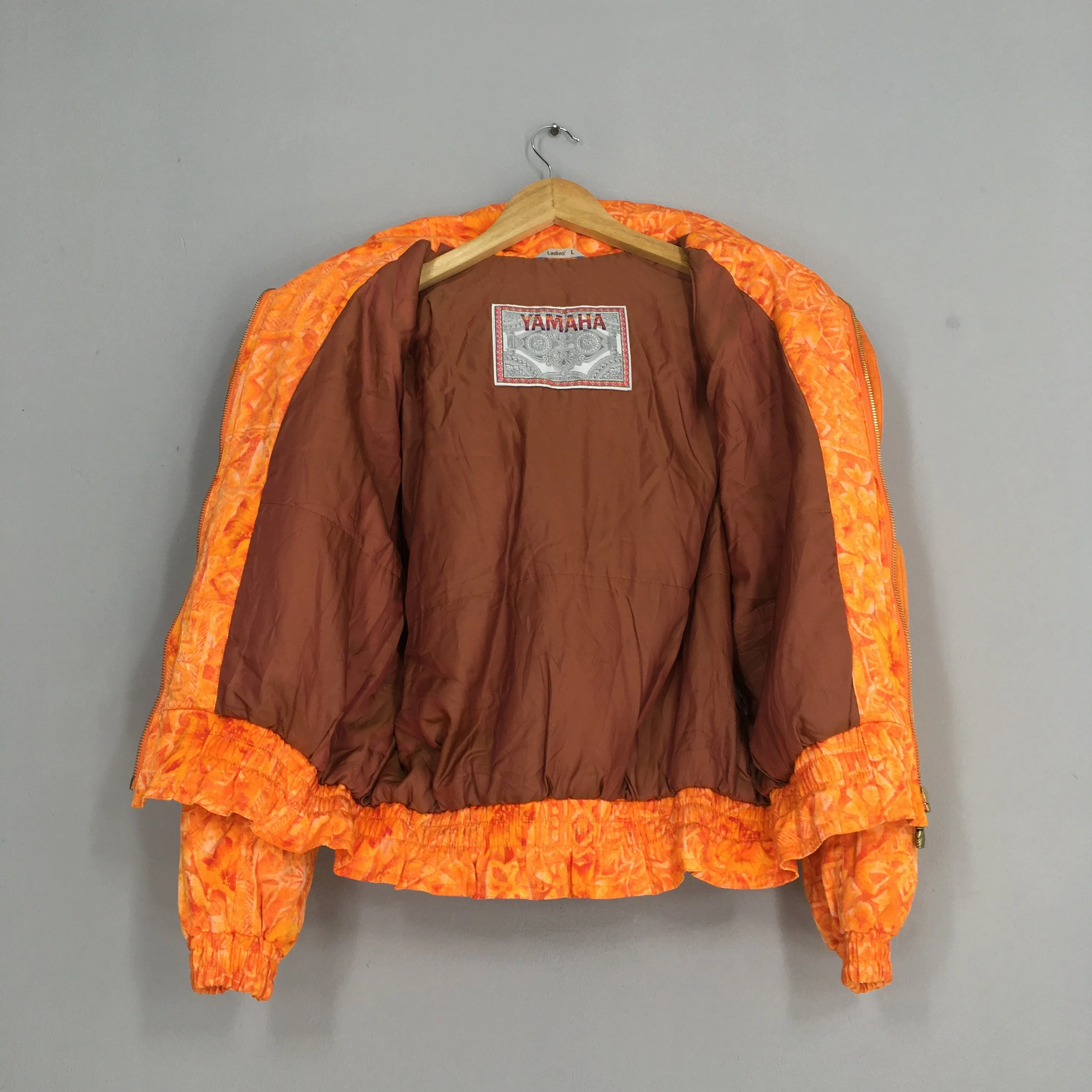 Yamaha Bomber Art Flora Hoodie Jacket Large