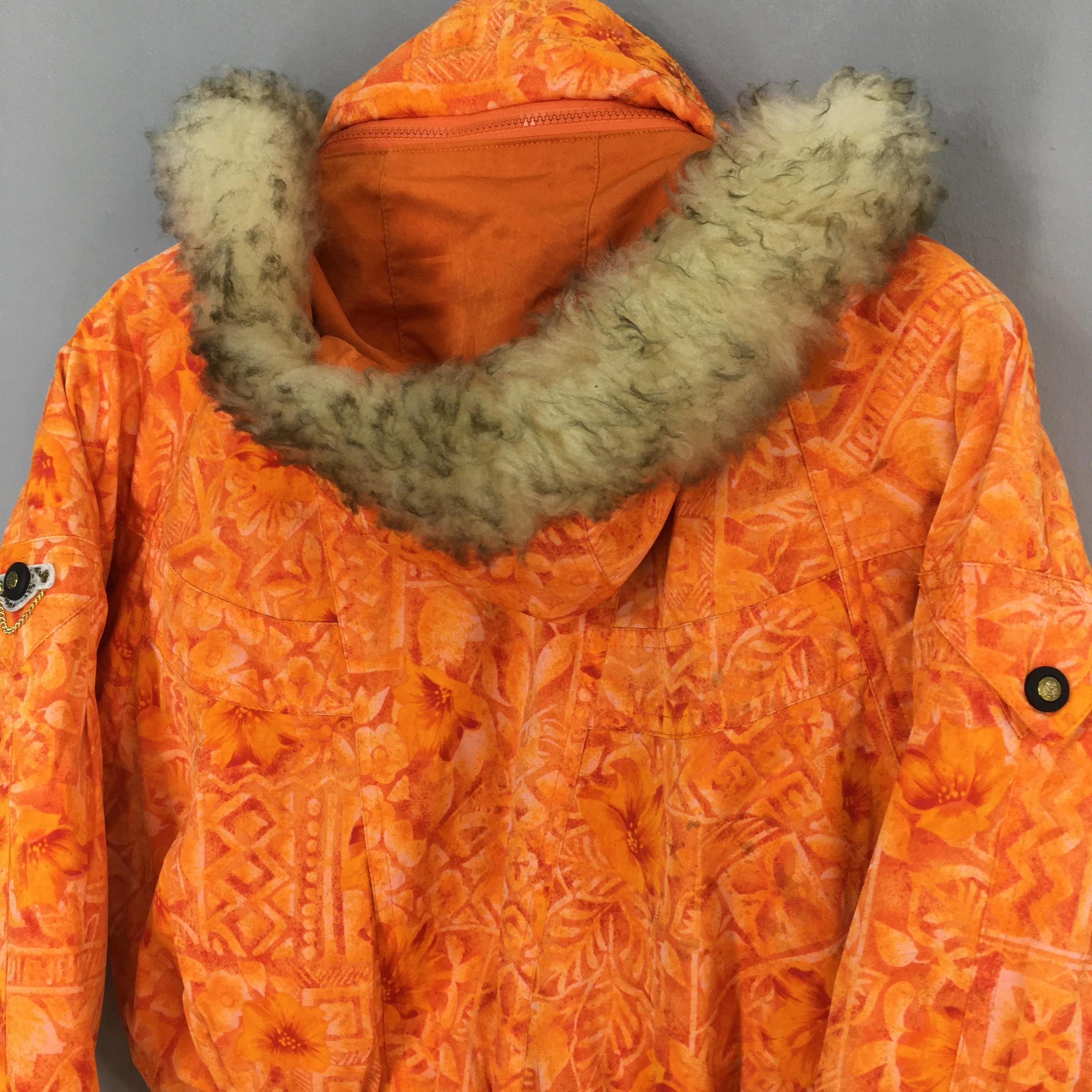 Yamaha Bomber Art Flora Hoodie Jacket Large